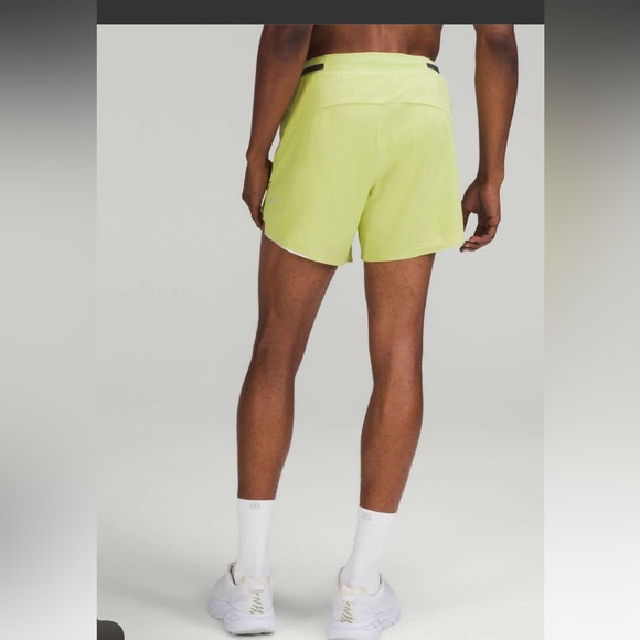 Lululemon Fast and Free short lined Wasabi. Mens size small - Picture 3 of 15